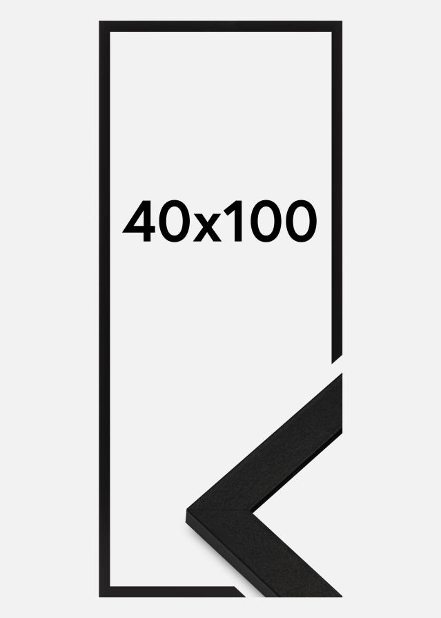 BGA Rahmen BGA Classic Acrylglas Schwarz 40x100 cm