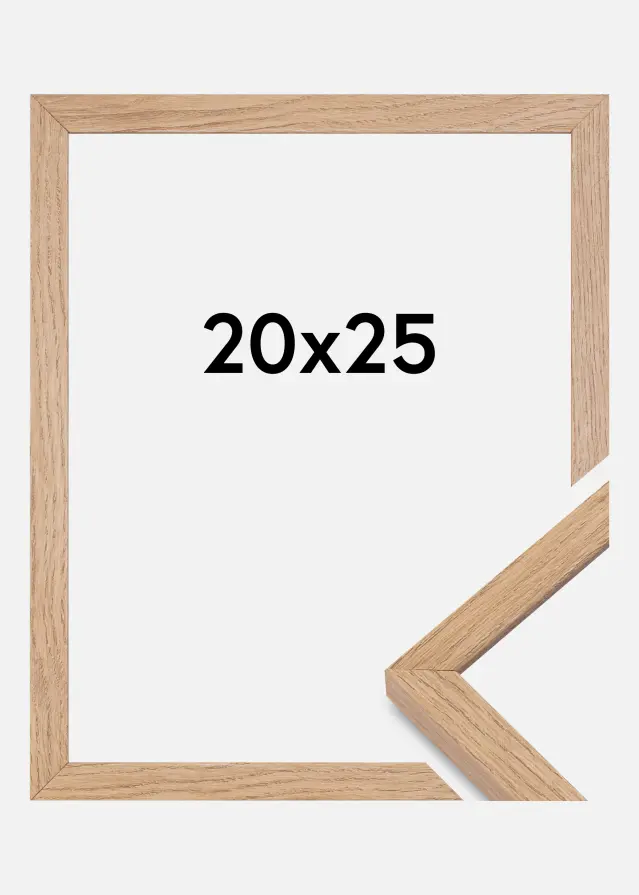 Mavanti Rahmen Montgomery Matt Antireflexglas Eiche 20x25 cm