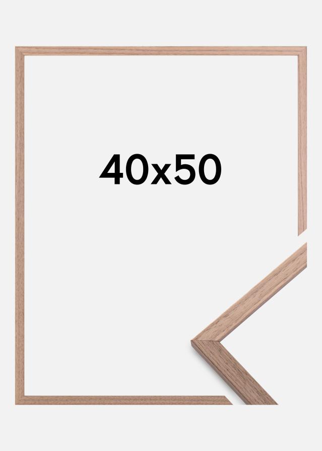 Galleri 1 Rahmen Edsbyn Walnuss Hell 40x50 cm