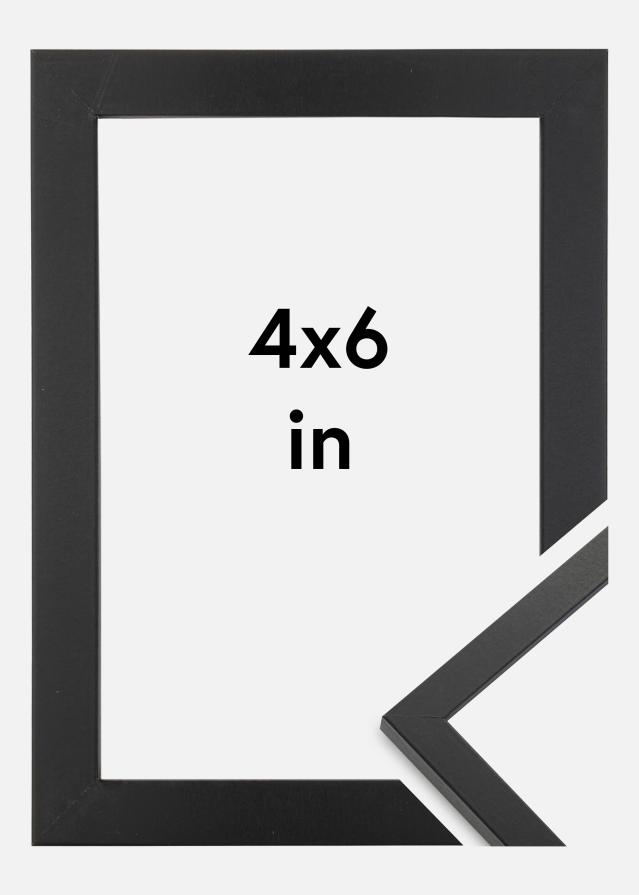 Artlink Rahmen Trendy Acrylglas Schwarz 4x6 inches (10,16x15,2 cm)