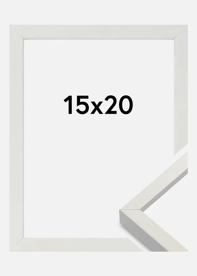 Focus Rahmen Vivaldi Weiß 15x20 cm