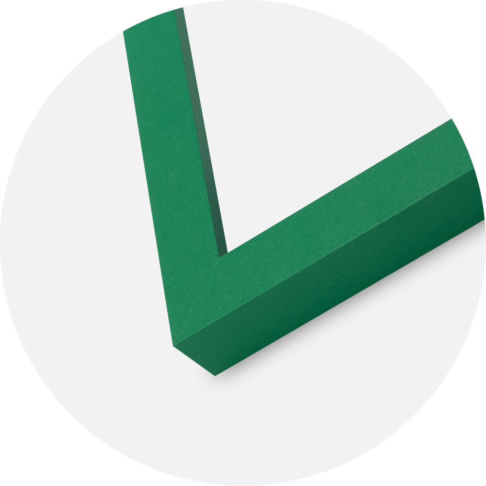 Jämtlands Ramfabrik Rahmen Selection Acrylglas Light Green 20x30 cm