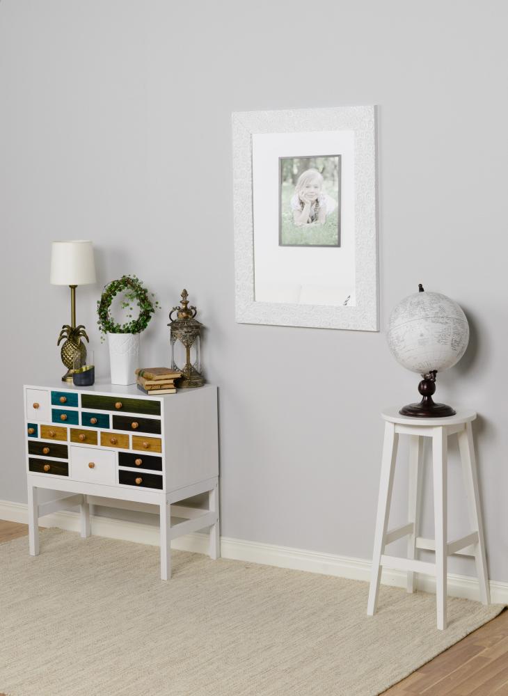 Bubola e Naibo Spiegel Vortice Weiß