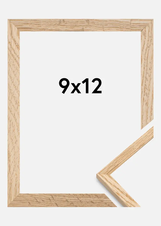 Galleri 1 Rahmen Schmal Eiche Acrylglas 9x12 cm