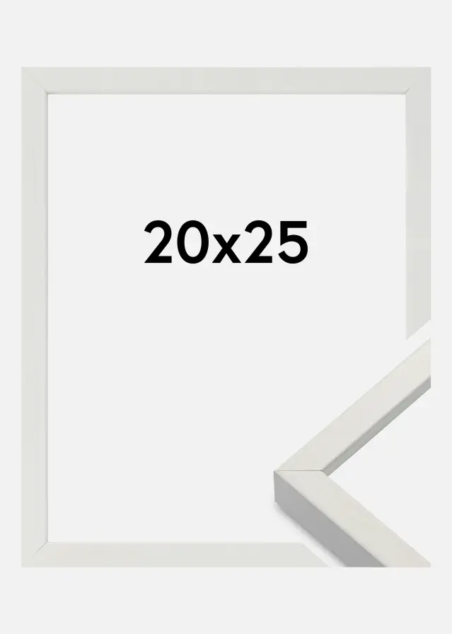 Focus Rahmen Vivaldi Weiß 20x25 cm
