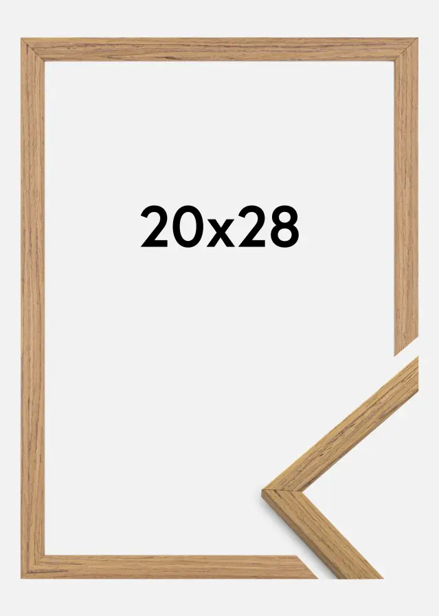 Galleri 1 Rahmen Edsbyn Teak 20x28 cm