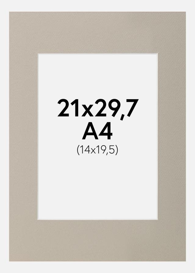 Galleri 1 Passepartout Perlgrau A4 21x29,7 cm (14x19,5)