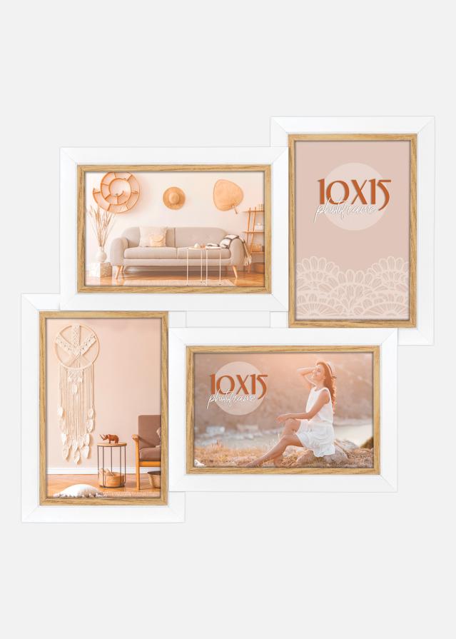 ZEP Ayas 4Q Collage-Rahmen Weiß - 4 bilder