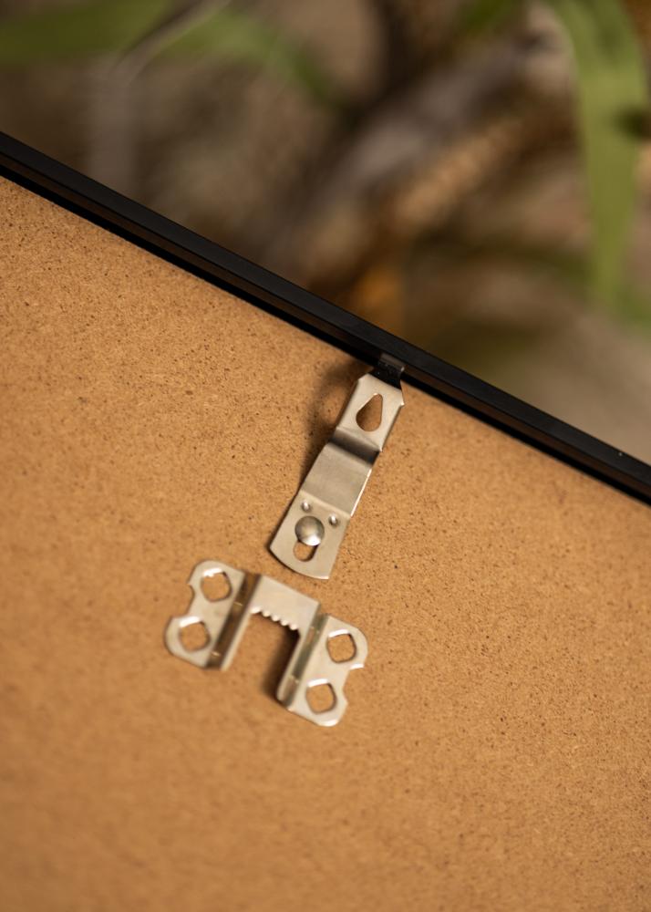 BGA Aluminiumrahmen Acrylglas Schwarz 60x80 cm