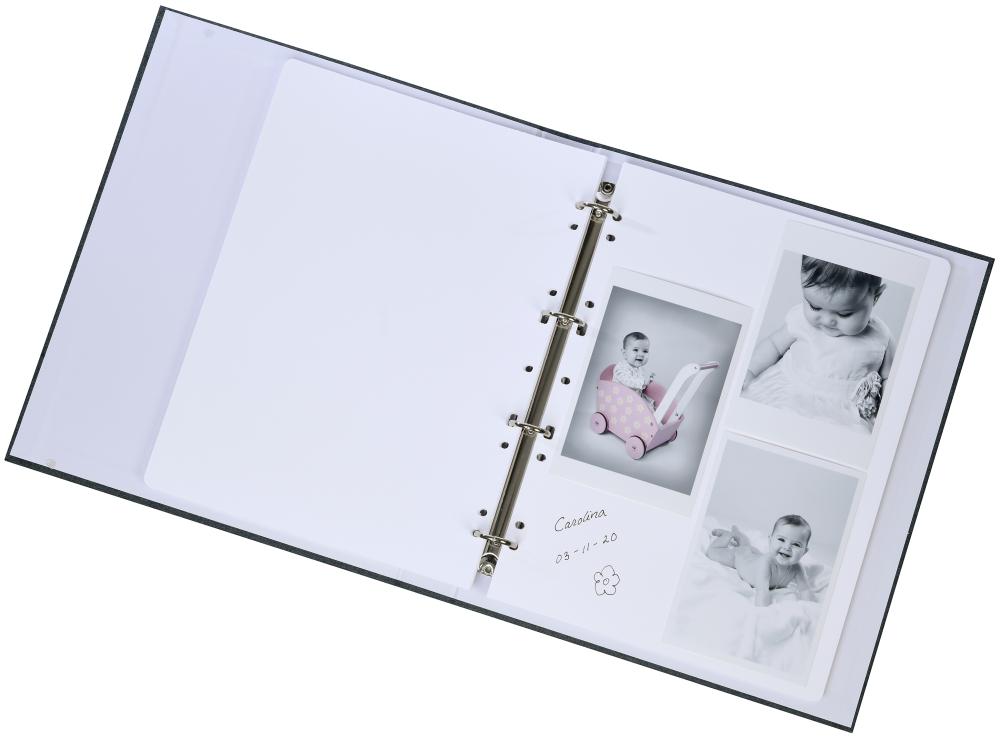 Focus Base Line Canvas Ringordner - Blau