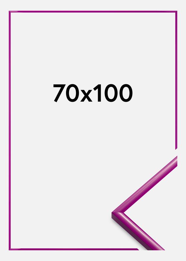 BGA Rahmen New Lifestyle Acrylglas Fuchsia 70x100 cm