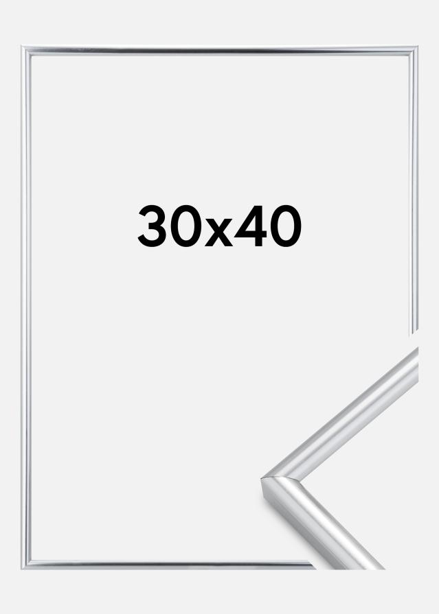 Walther Rahmen Galeria Silber 30x40 cm