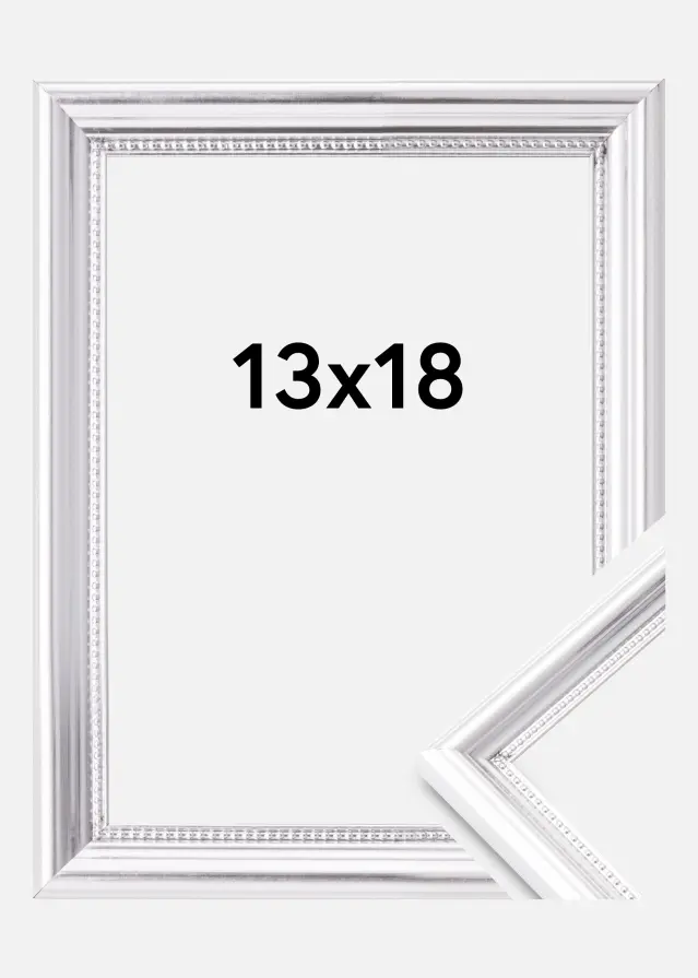 Artlink Rahmen Gala Acrylglas Silber 13x18 cm
