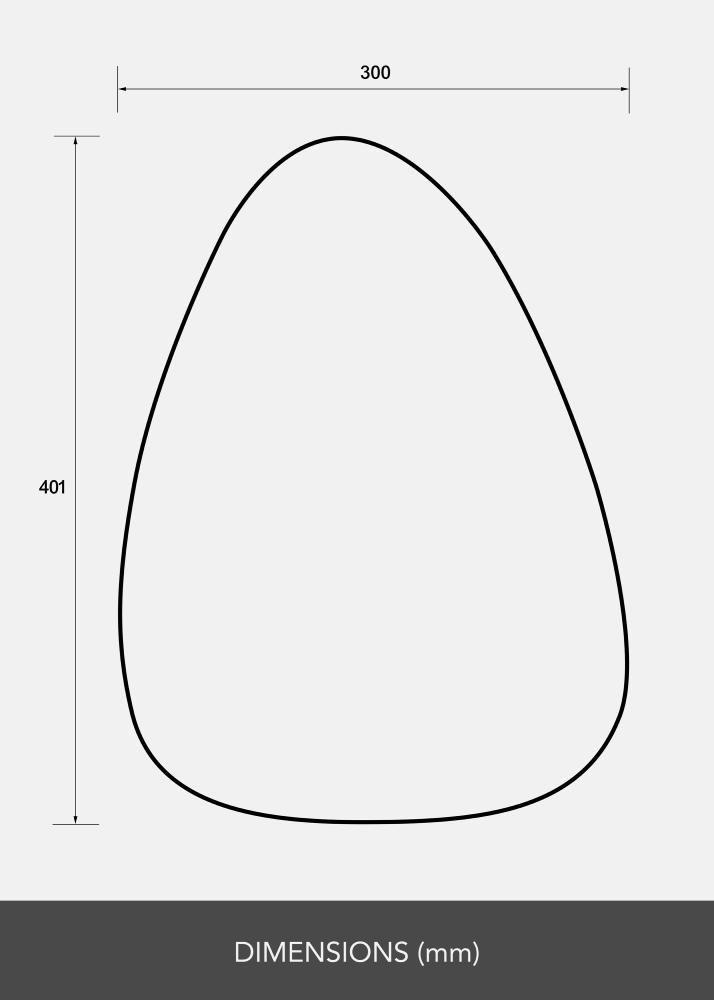 KAILA KAILA Spiegel Shape I 30x40 cm