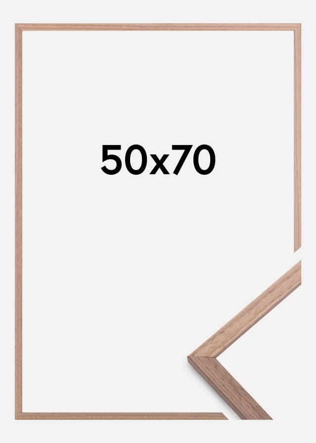 Galleri 1 Rahmen Edsbyn Walnuss Hell 50x70 cm