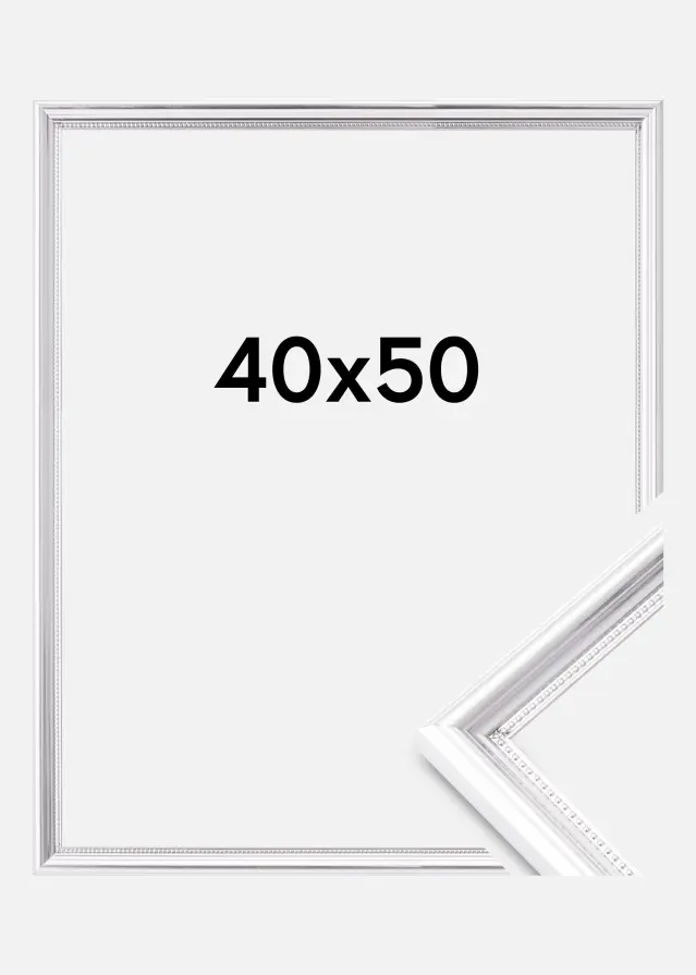 Artlink Rahmen Gala Acrylglas Silber 40x50 cm