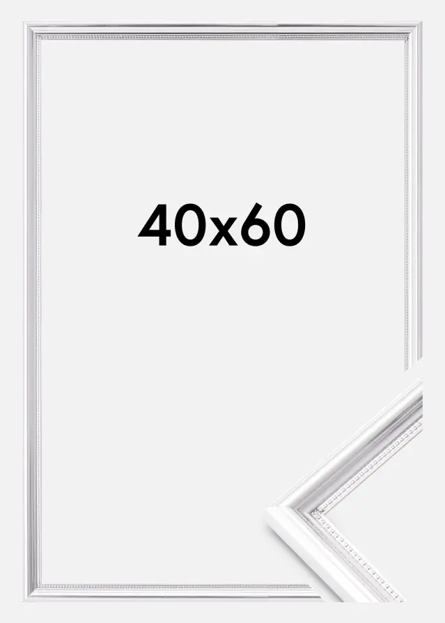 Artlink Rahmen Gala Acrylglas Silber 40x60 cm