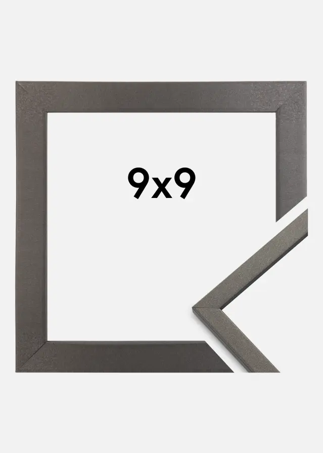 Galleri 1 Rahmen Edsbyn Graphitgrau 9x9 cm