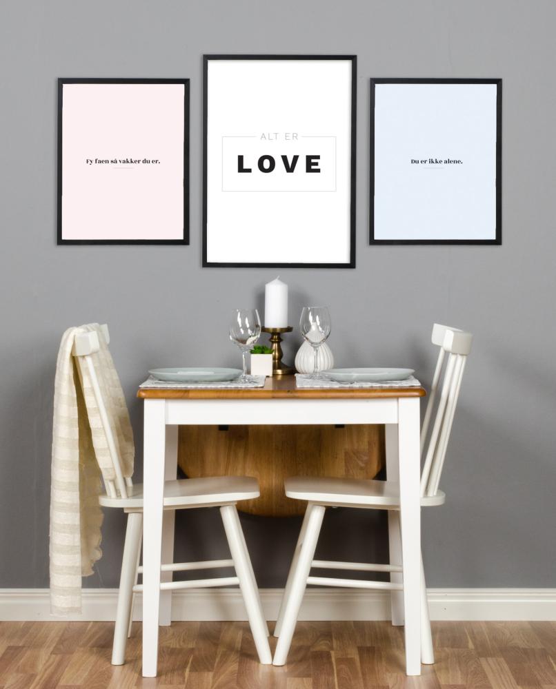 Bildverkstad Zitat - Skam - Ikke alene - Blau