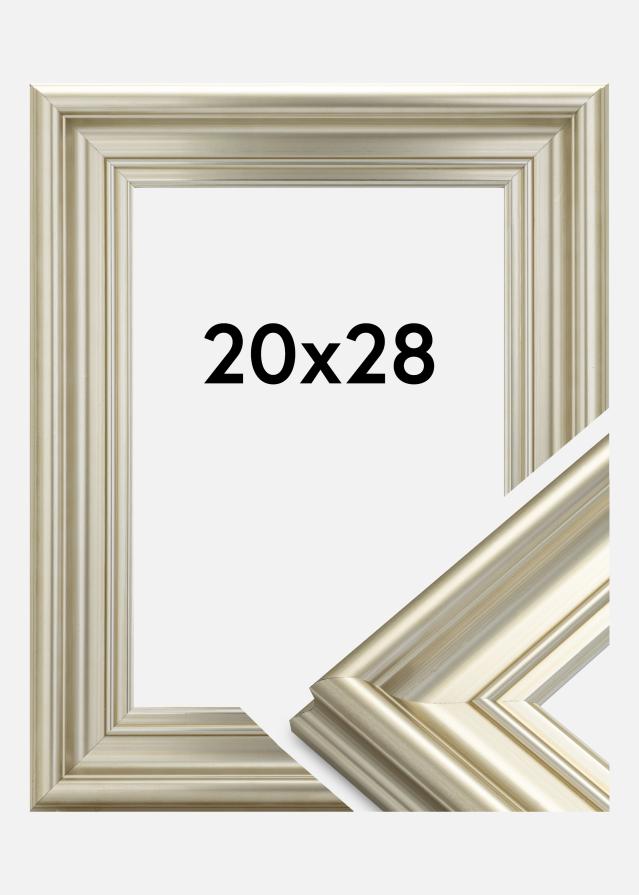 Ramverkstad Rahmen Mora Premium Silber 20x28 cm