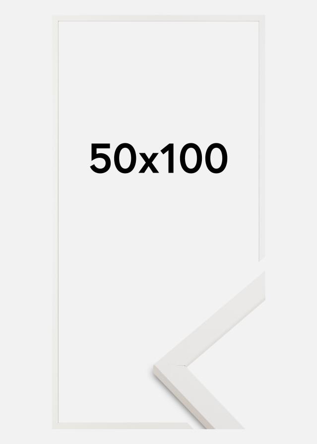 Artlink Rahmen Trendy Acrylglas Weiss 50x100 cm