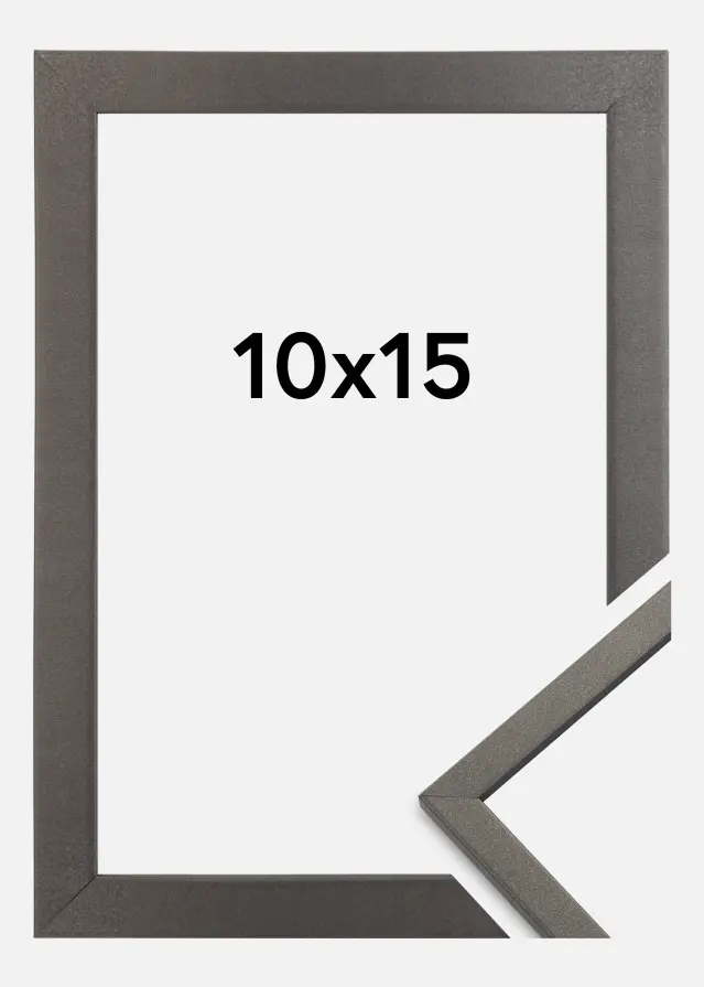 Galleri 1 Rahmen Edsbyn Graphitgrau 10x15 cm