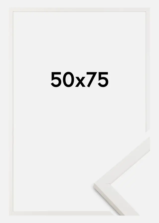 Artlink Rahmen Trendy Acrylglas Weiss 50x75 cm
