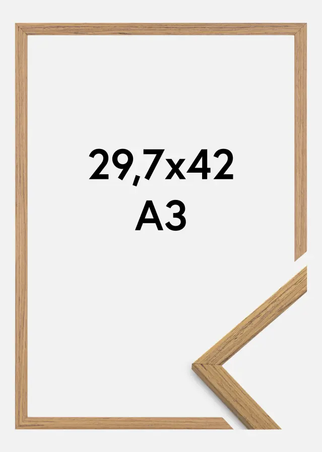 Galleri 1 Rahmen Edsbyn Teak 29,7x42 cm (A3)
