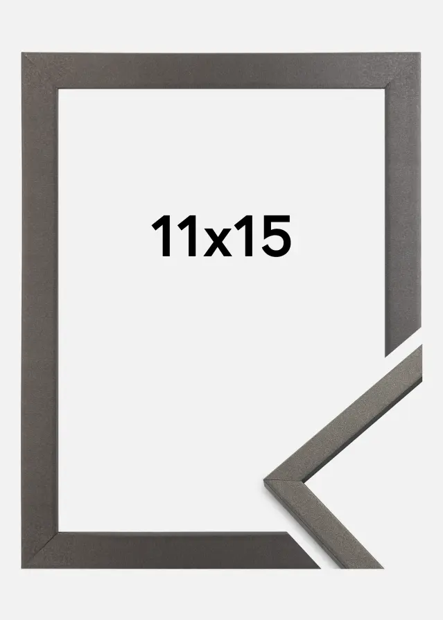 Galleri 1 Rahmen Edsbyn Acrylglas Graphitgrau 11x15 cm