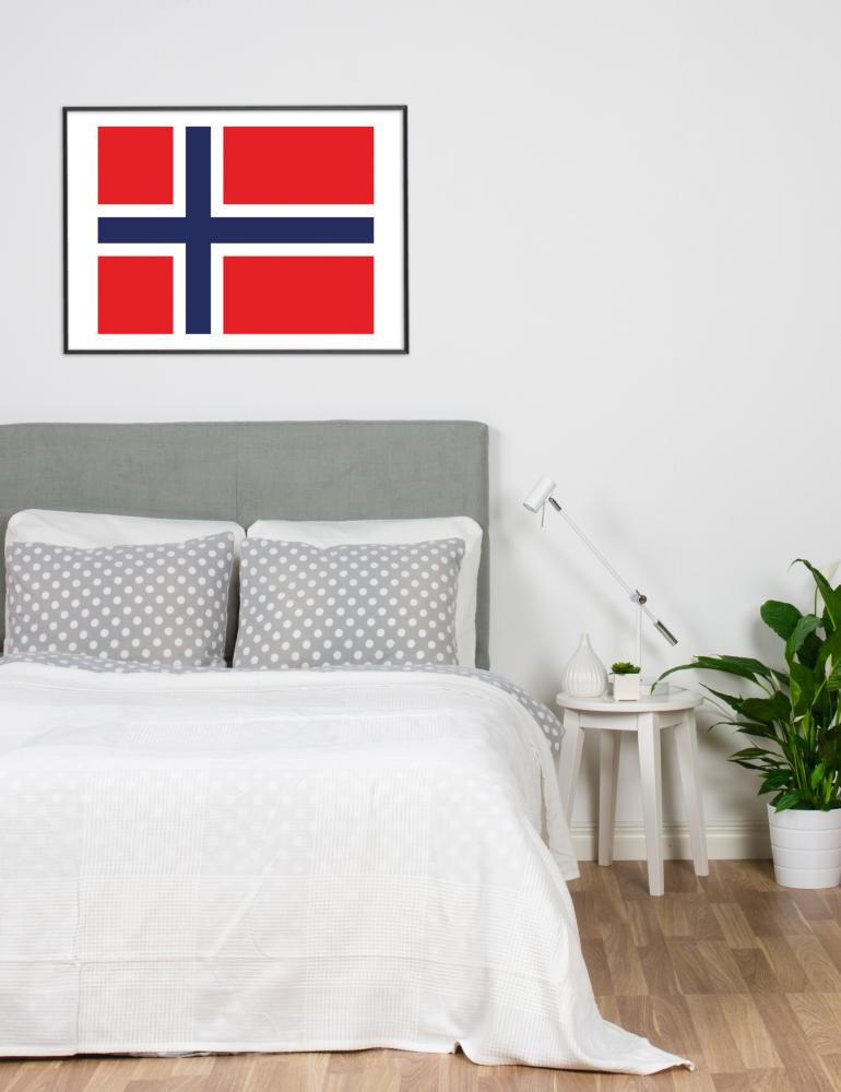 Bildverkstad Flagge - Norwegen