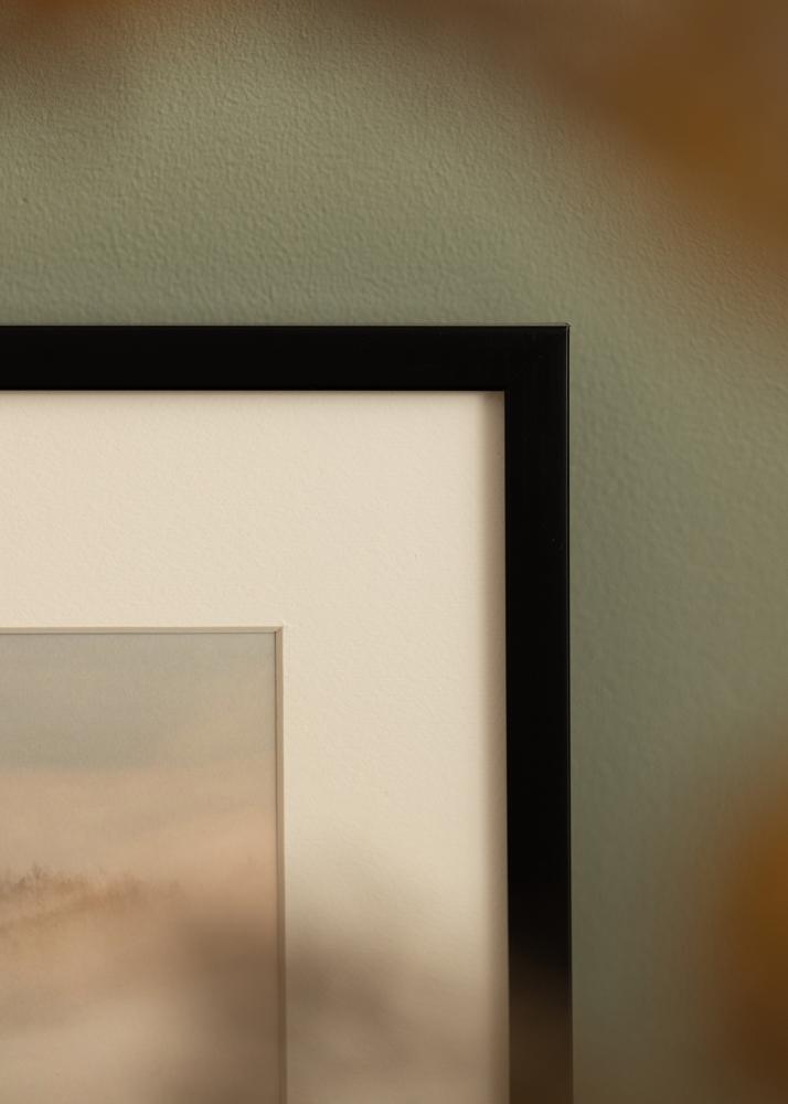  Rahmen Budget Acrylglas Schwarz 50x70 cm