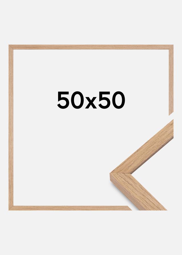 Mavanti Rahmen Montgomery Matt Antireflexglas Eiche 50x50 cm