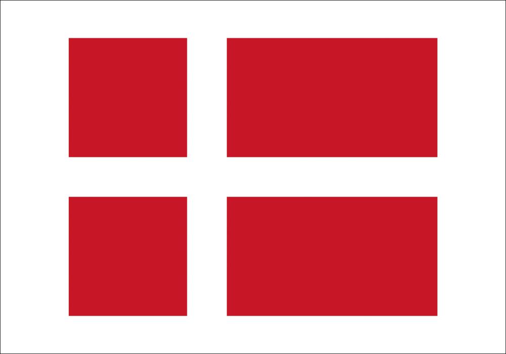Bildverkstad Flagge - Dänemark
