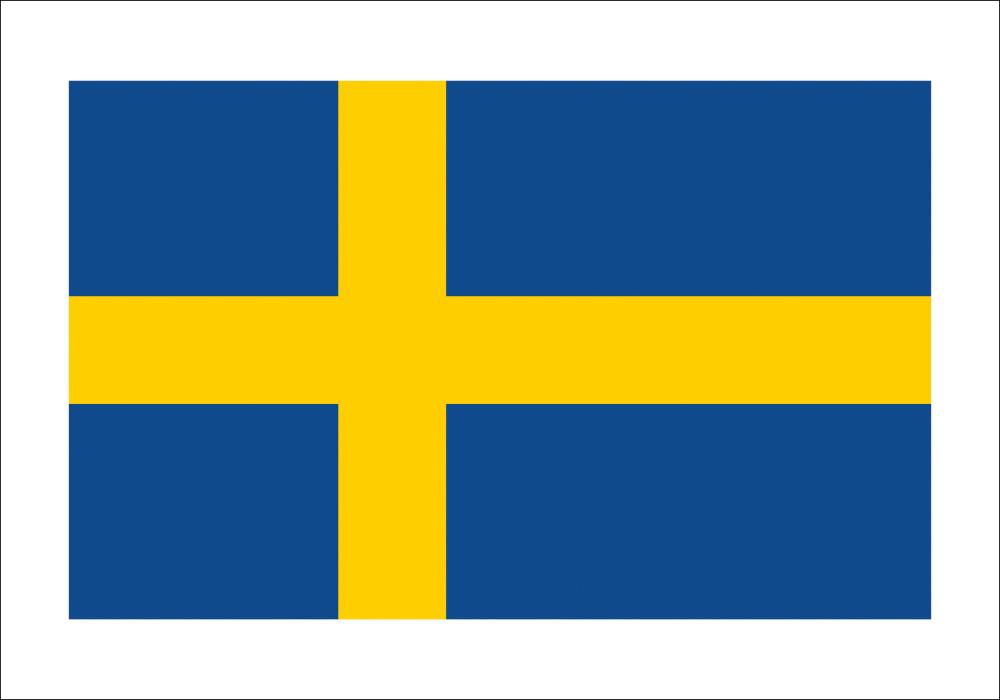 Bildverkstad Flagge - Schweden