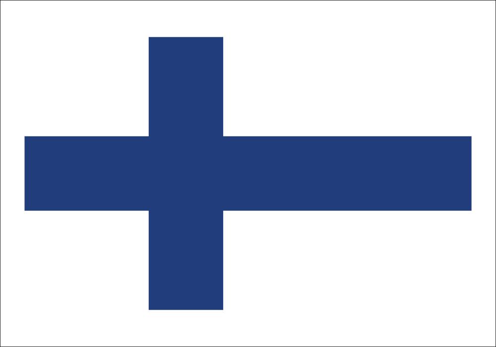 Bildverkstad Flagge - Finnland