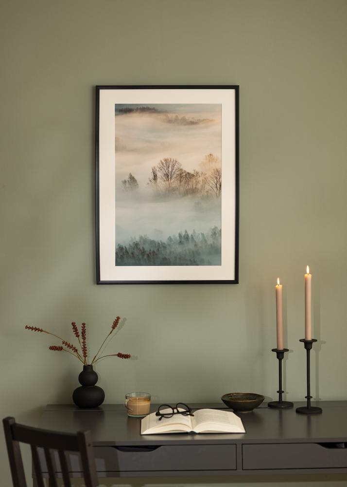  Rahmen Budget Acrylglas Schwarz 50x70 cm