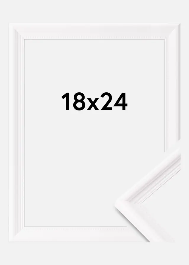Artlink Rahmen Gala Acrylglas Weiß 18x24 cm