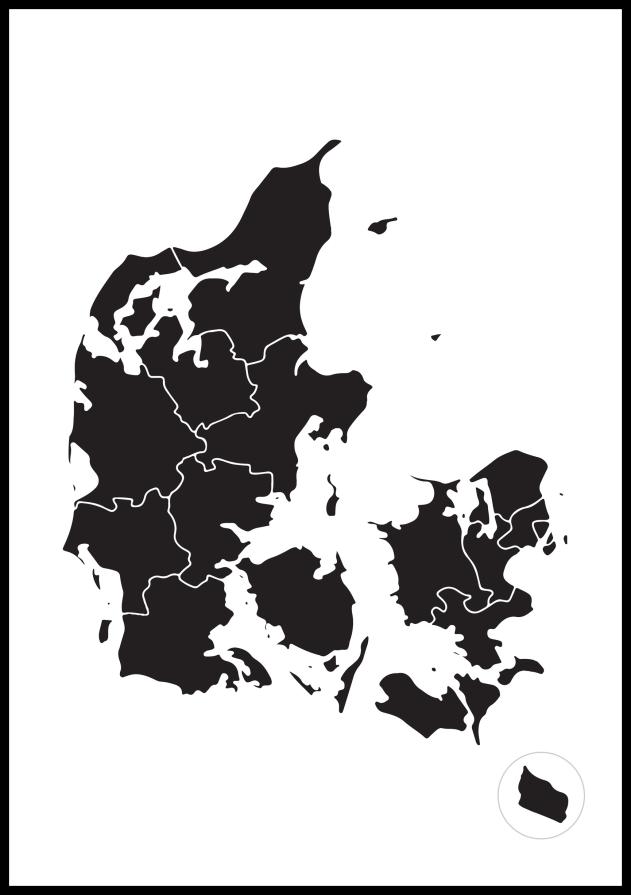 Bildverkstad Map - Danmark - Black