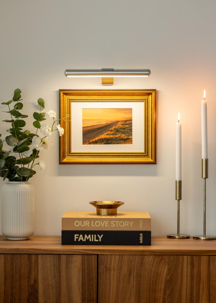 KAILA KAILA Lux Batteriebetriebene Bilderleuchte 33 cm - Silber