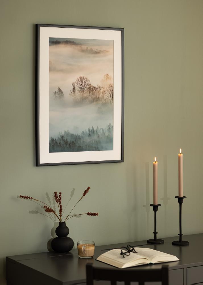  Rahmen Budget Acrylglas Schwarz 50x70 cm