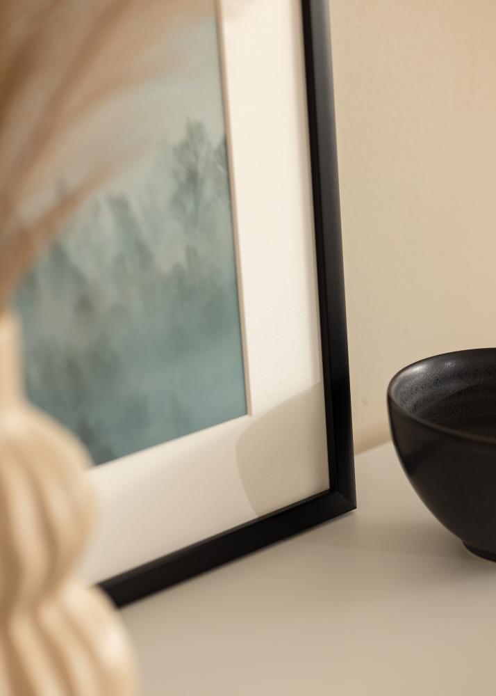  Rahmen Budget Acrylglas Schwarz 50x70 cm