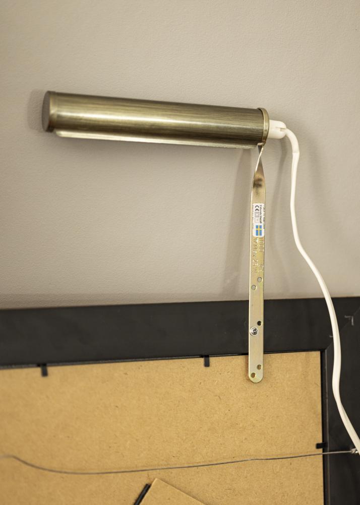 Eklunds metall Eklunds Art 1 Bildbeleuchtung - Antik-Messing