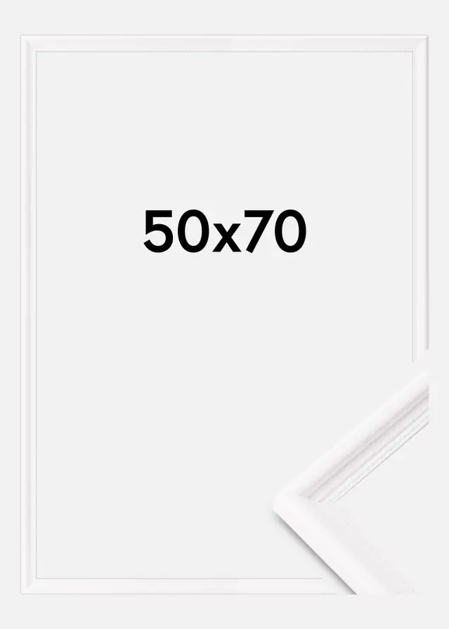 Artlink Rahmen Gala Acrylglas Weiß 50x70 cm