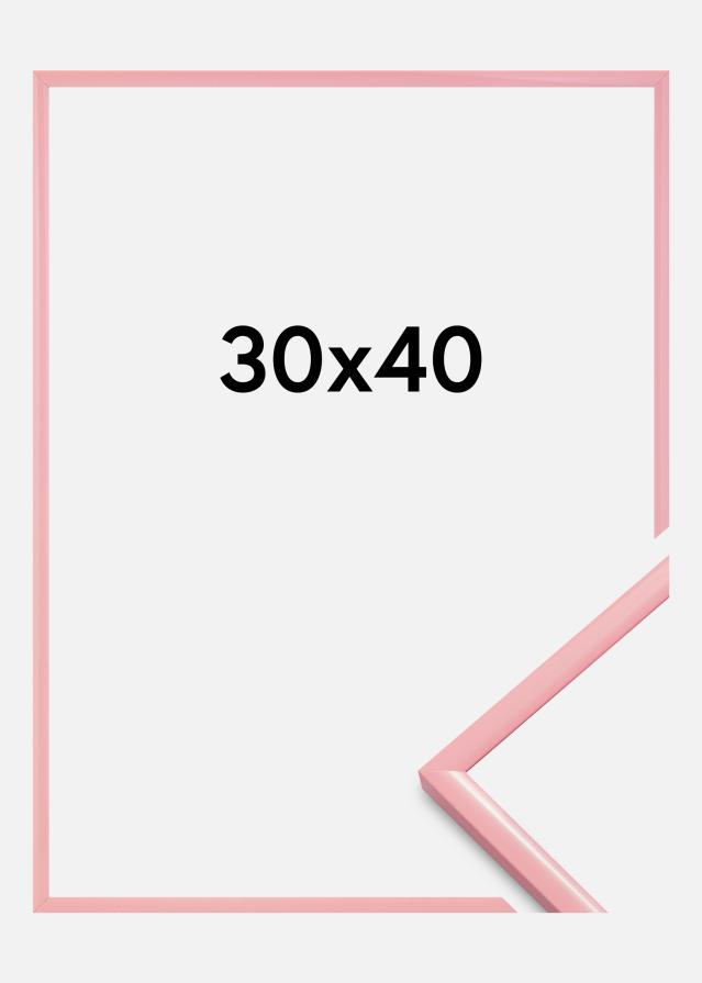 BGA Rahmen New Lifestyle Acrylglas Rosa 30x40 cm