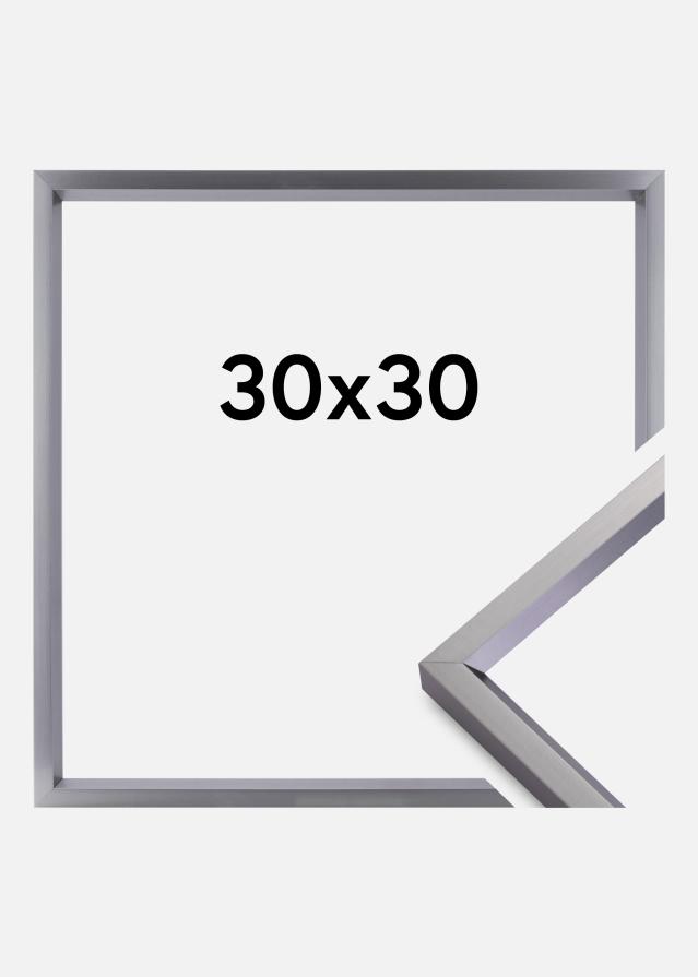Walther Rahmen Steel Style Edelstahl 30x30 cm