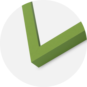 Jämtlands Ramfabrik Rahmen Selection Acrylglas Lime Green 40x40 cm