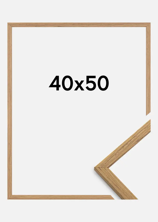Galleri 1 Rahmen Edsbyn Teak 40x50 cm