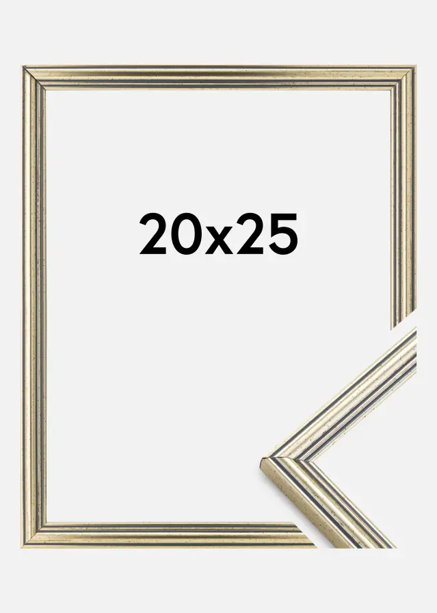 Estancia Rahmen Classic Silber 20x25 cm