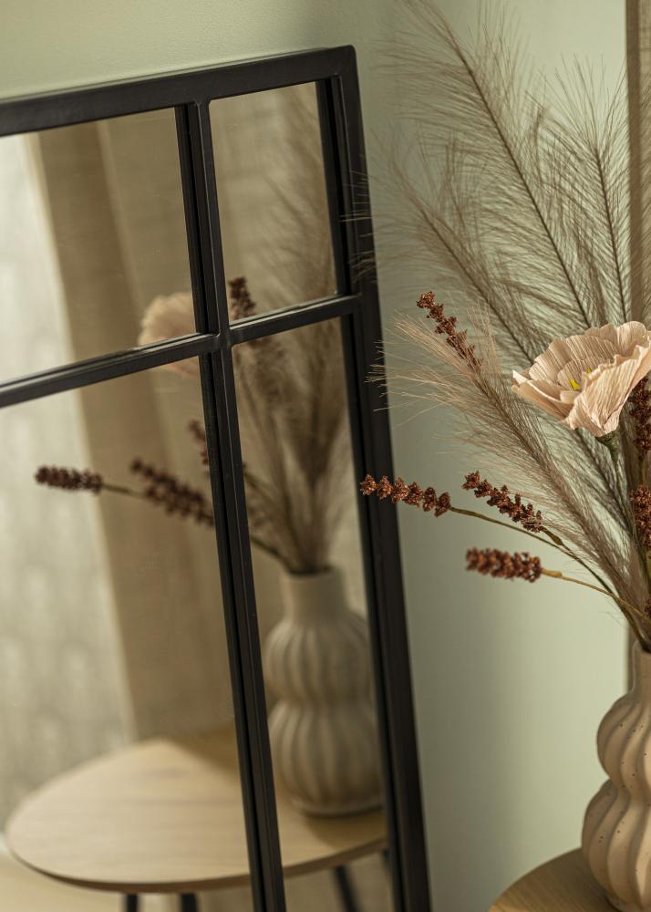 ID Factory Spiegel Window Schwarz 70x100 cm