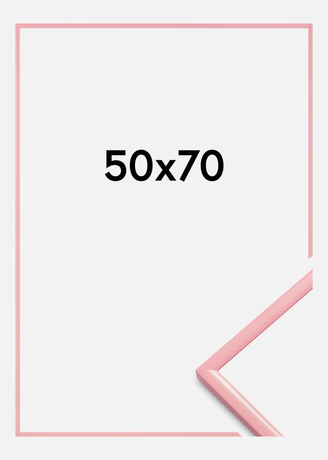 BGA Rahmen New Lifestyle Acrylglas Rosa 50x70 cm